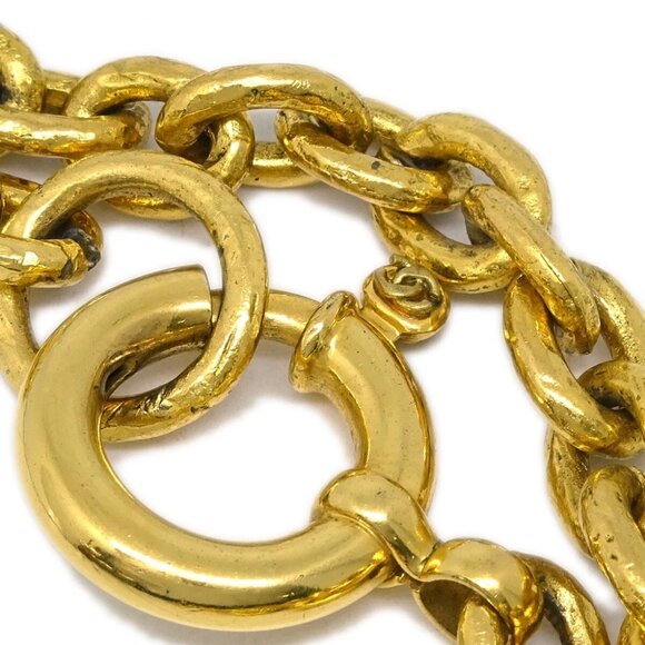 Chanel Triple CC Chain Pendant Necklace Gold 94A 114169 - Picture 3 of 4